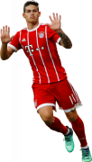 James Rodriguez football render