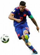 James Rodriguez football render