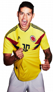 James Rodriguez football render