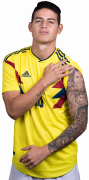 James Rodriguez football render