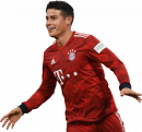 James Rodriguez football render