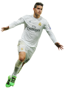 James Rodriguez football render