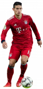 James Rodríguez football render