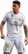 James Rodriguez football render