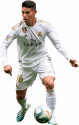 James Rodriguez football render