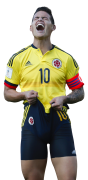 James Rodriguez football render