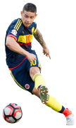 James Rodriguez football render