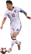 James Rodriguez football render