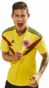 James Rodriguez football render