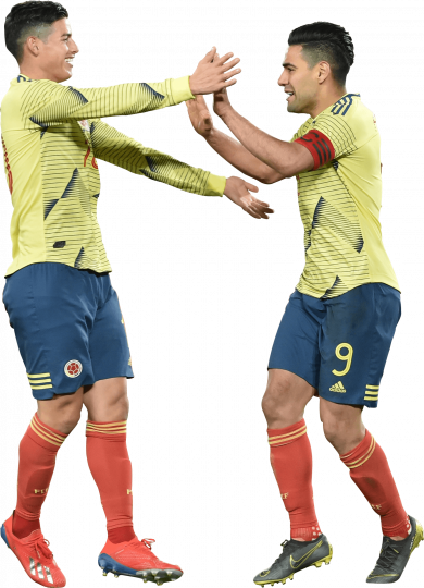 James Rodriguez & Radamel Falcao