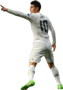 James Rodriguez football render