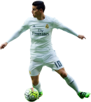 James Rodriguez football render