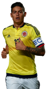 James Rodriguez football render