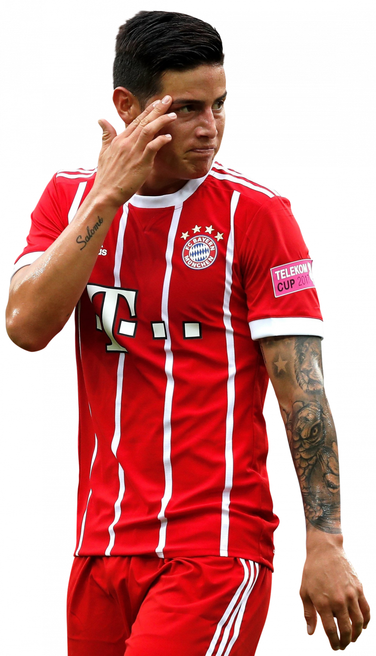 James Rodríguez football render - 38947 - FootyRenders