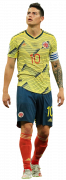 James Rodriguez football render