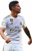 James Rodríguez football render