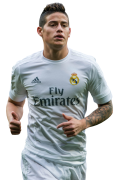 James Rodriguez football render