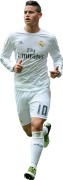 James Rodriguez football render