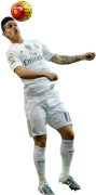 James Rodriguez football render