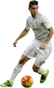 James Rodriguez football render