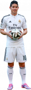 James Rodriguez football render