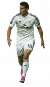 James Rodriguez football render