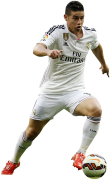 James Rodriguez football render