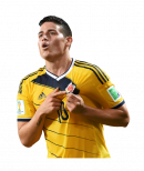 James Rodriguez football render