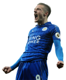 Jamie Vardy football render