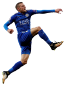 Jamie Vardy football render