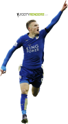 Jamie Vardy football render