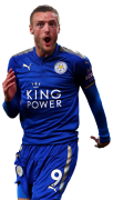 Jamie Vardy football render