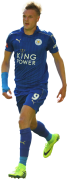 Jamie Vardy football render