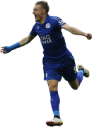 Jamie Vardy football render