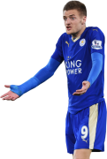 Jamie Vardy football render