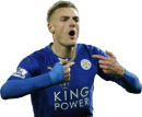 Jamie Vardy football render