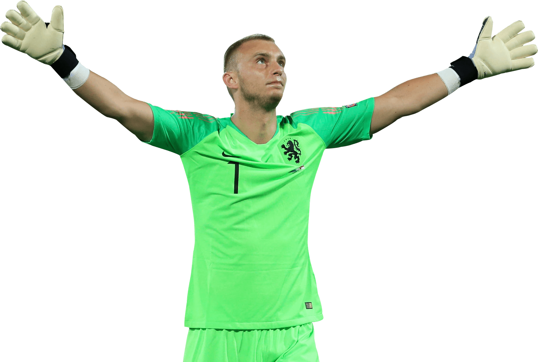 Jasper Cillessen Holland football render - FootyRenders