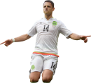 Javier “Chicharito” Hernandez football render