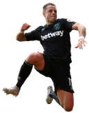 Javier “Chicharito” Hernandez football render