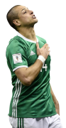 Javier “Chicharito” Hernandez football render