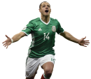 Javier “Chicharito” Hernandez football render