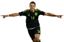 Javier “Chicharito” Hernandez football render