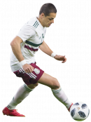 Javier “Chicharito” Hernandez football render