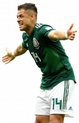 Javier “Chicharito” Hernandez football render