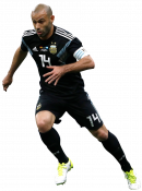 Javier Mascherano football render