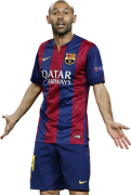 Javier Mascherano football render