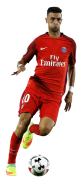 Javier Pastore football render