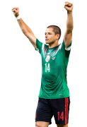 Javier “Chicharito” Hernandez football render