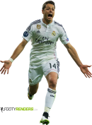 Javier “Chicharito” Hernandez football render