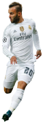 Jesé Rodríguez football render